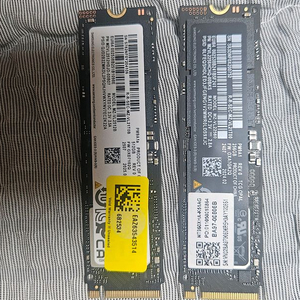 삼성 SSD 512GB & 256GB