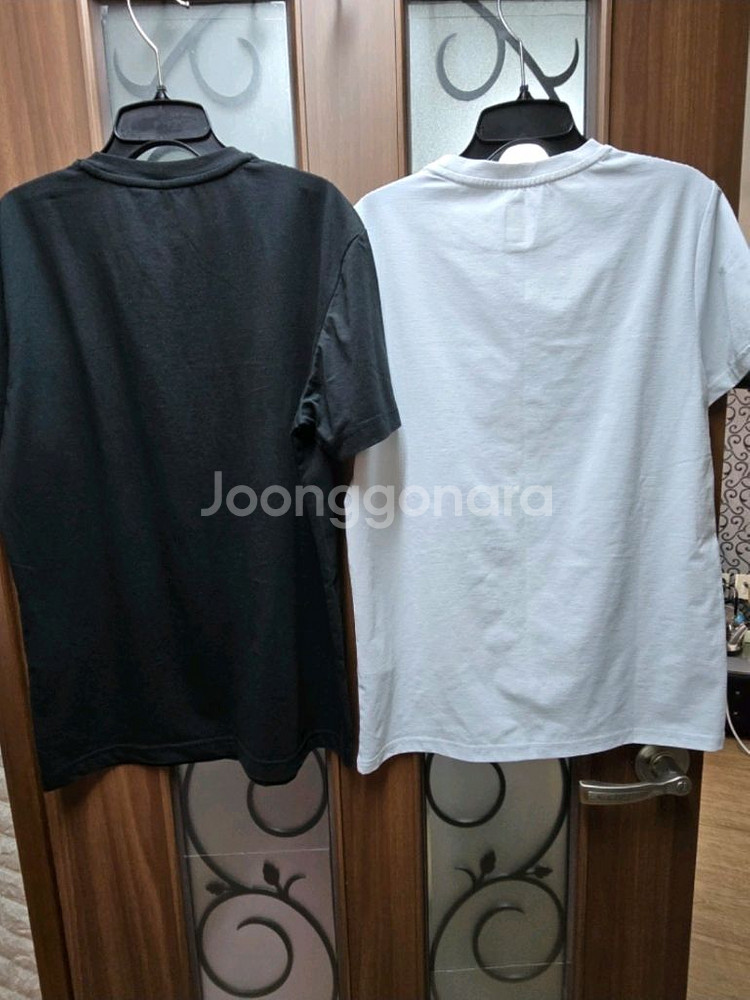 빈폴 흰색 네파 검정 반팔 티셔츠 90 2종일괄--1