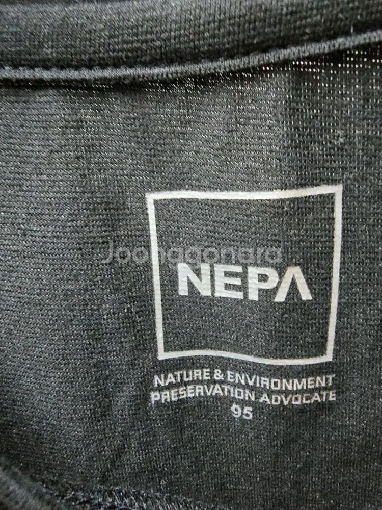 빈폴 흰색 네파 검정 반팔 티셔츠 90 2종일괄--3