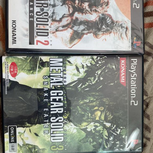 ps2 메탈기어2서브스턴스. 메탈기어3 팔아요