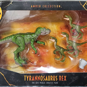 마텔 쥬라기공원 앰버 컬렉션 티라노사우루스 주니어