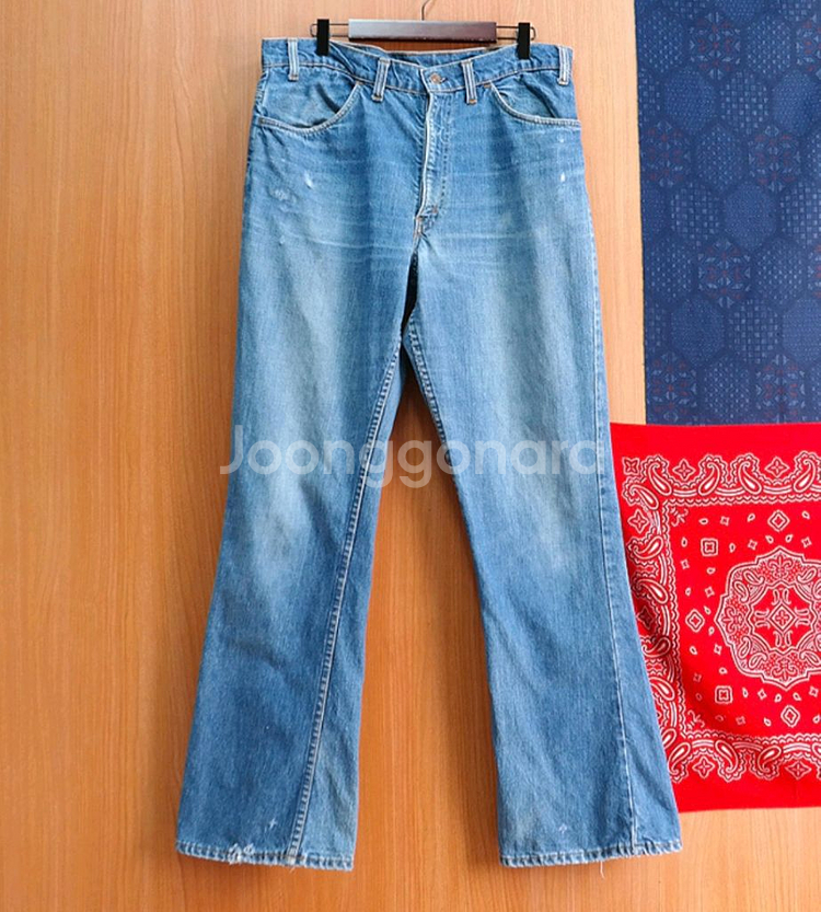 미국메이드 70s LEVIS 리바이스 646 벨보텀 스--0