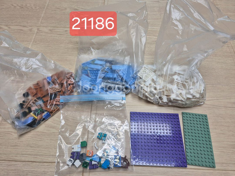 레고 마인크래프트 21186 아이스 캐슬--2