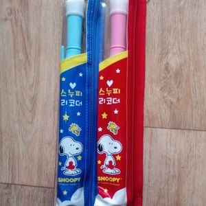 스누피 리코더.2개일괄