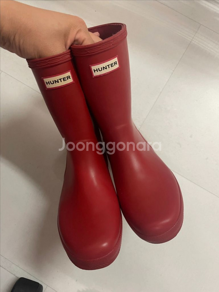 헌터키즈 레인부츠 (uk2) 210mm~220m--0