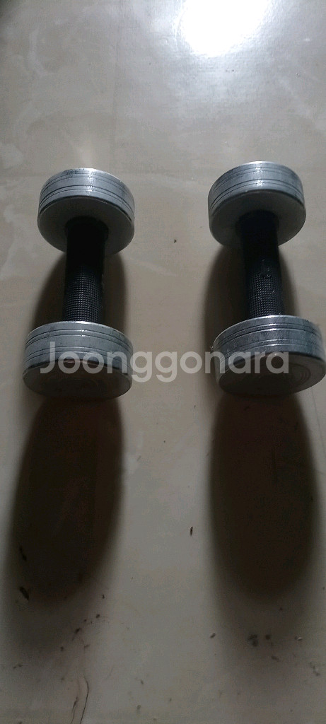 덤벨 3kg 금속 아령 한 세트 dumbbell set--1