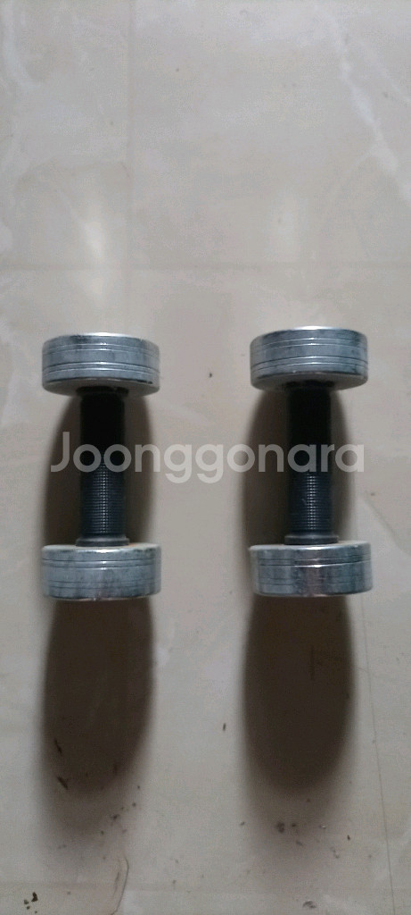 덤벨 3kg 금속 아령 한 세트 dumbbell set--3