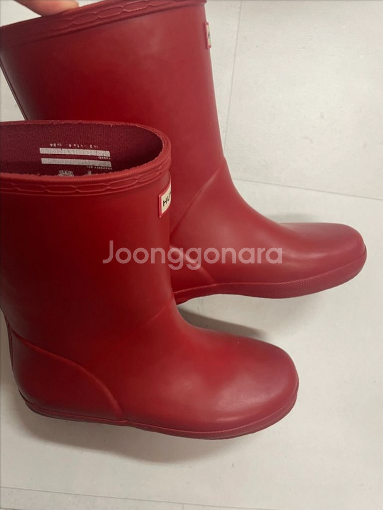 헌터키즈 레인부츠 (uk2) 210mm~220m--4