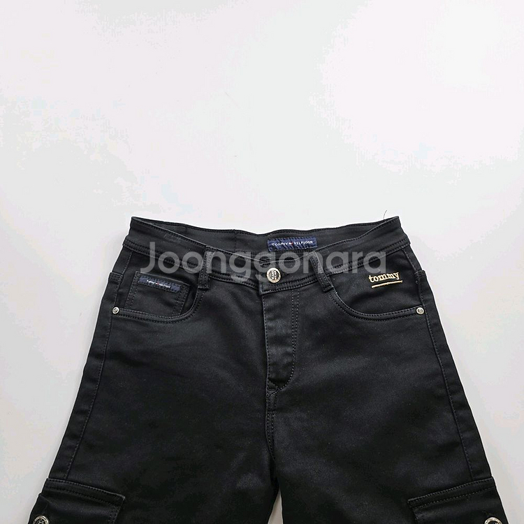 타미힐피거 카고 흑청 스판 사이즈29 R0994--1