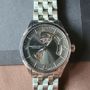 해밀턴 재즈마스터 오픈하트 신형 검판 42mm