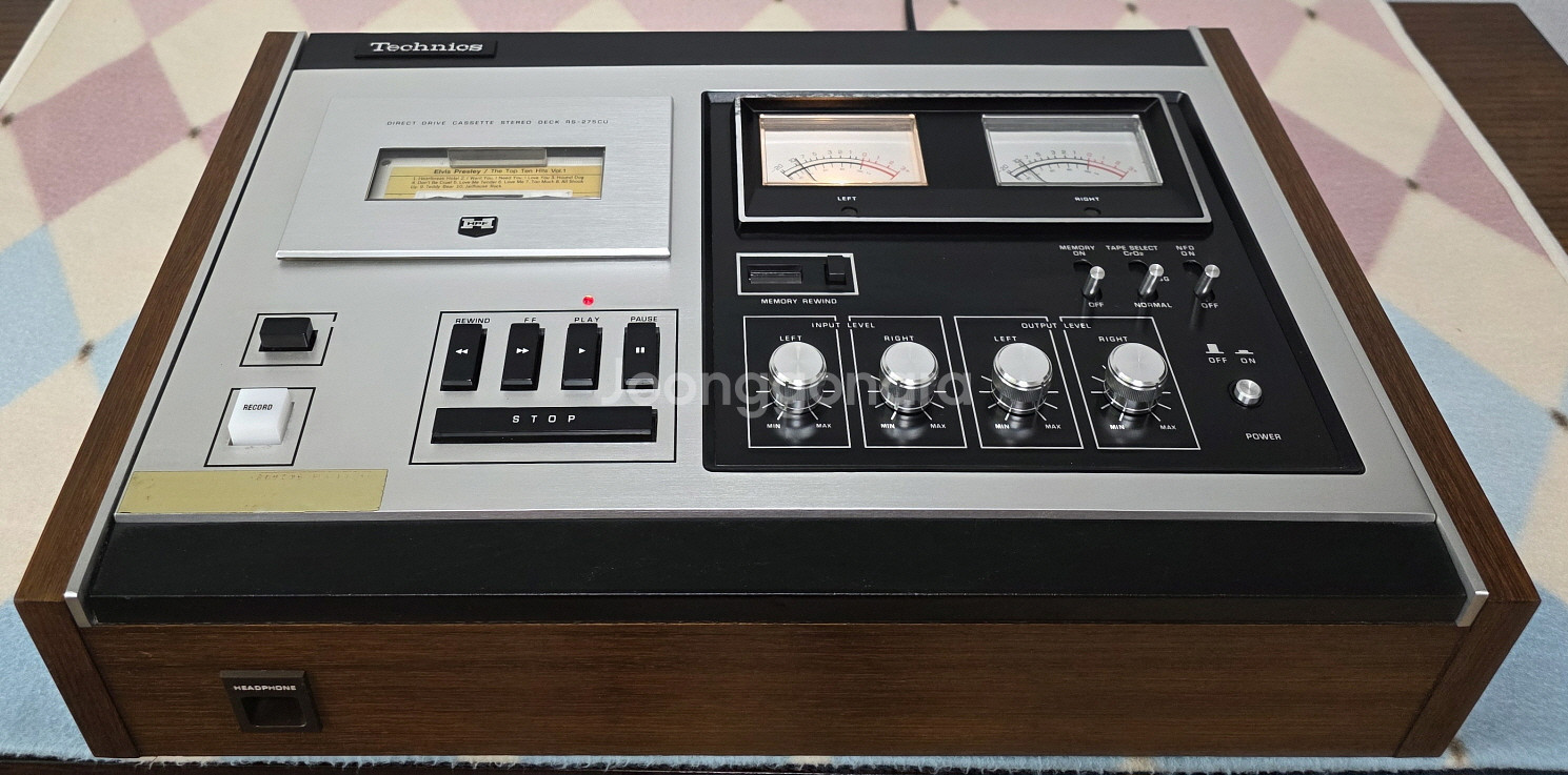 테크닉스 카세트 데크 RS-275CU--3