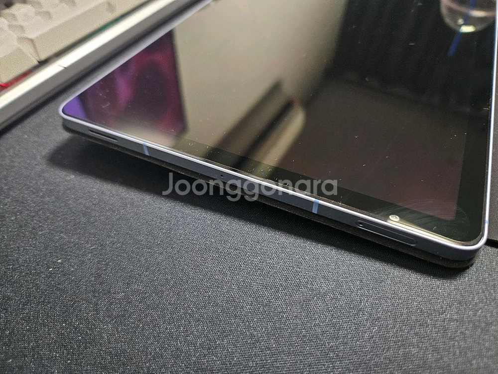 갤럭시탭 S10 fe 블루 +ar필름 및 케이스--1