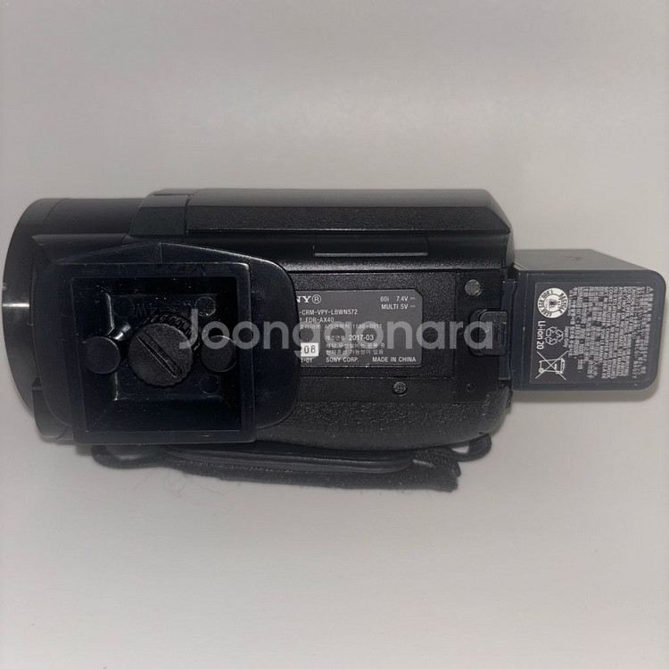 소니 sony fdr-ax40 4K 캠코더--3