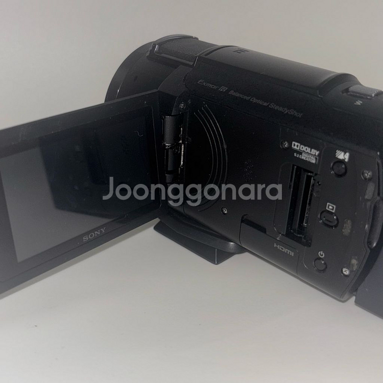 소니 sony fdr-ax40 4K 캠코더--2