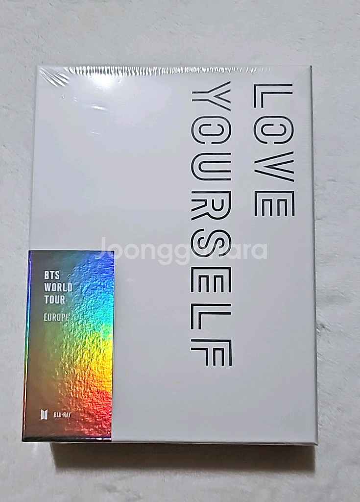 방탄 bts 럽셀 유럽 블레 블루레이 미개봉--0