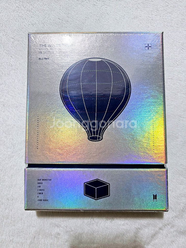 방탄 bts 윙즈투어 블레 블루레이 미개봉--0