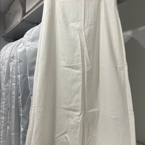 유라고 플레인 코튼 스커트 (M)