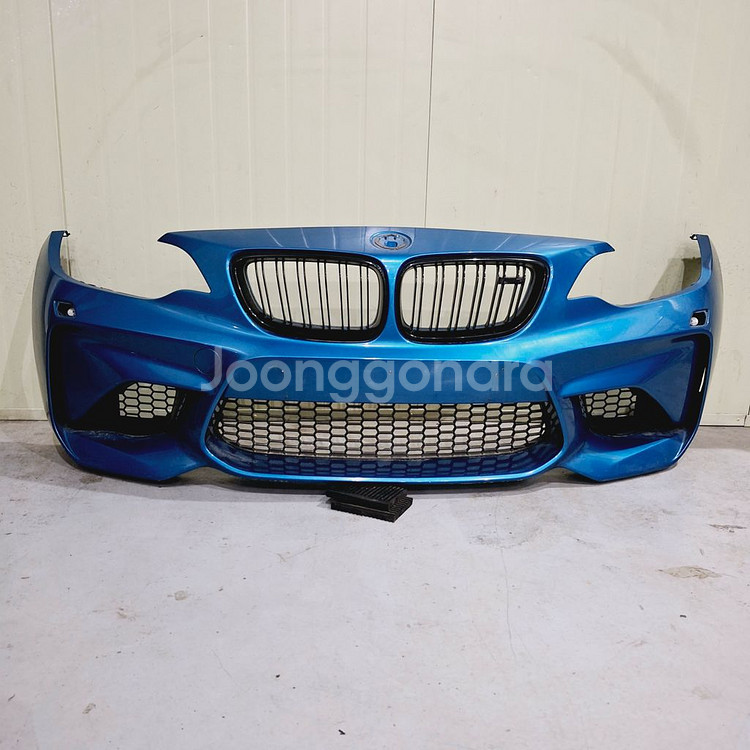 BMW M2 F87 프론트범퍼 앞범퍼 상하단그릴 도장B--0
