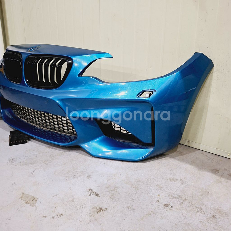 BMW M2 F87 프론트범퍼 앞범퍼 상하단그릴 도장B--1