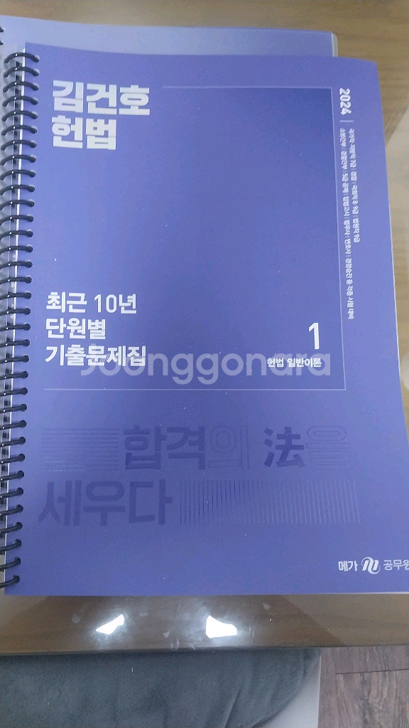 2024김건호헌법 최근10년 단원별 기출문제집(공무원)--0