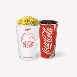 CGV 팝콘 음료 콤보 2,500원결재 , 7/6일요일