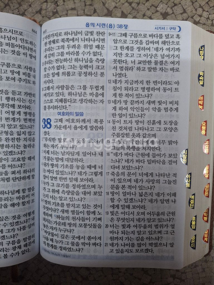 [큰성경]생명의 말씀사 큰글자 현대인의 성경--4