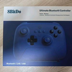 [팔얼블]8bitdo 얼티메이트 블루 새제품 택포