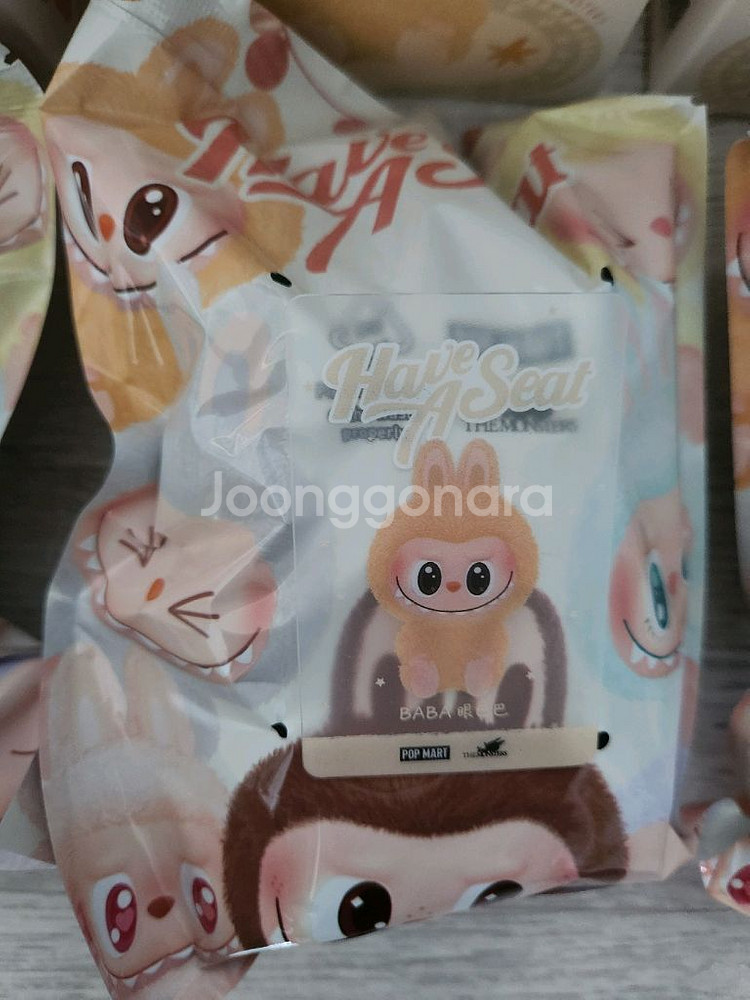 라부부 나랑 같이 놀자 인형 키링--4