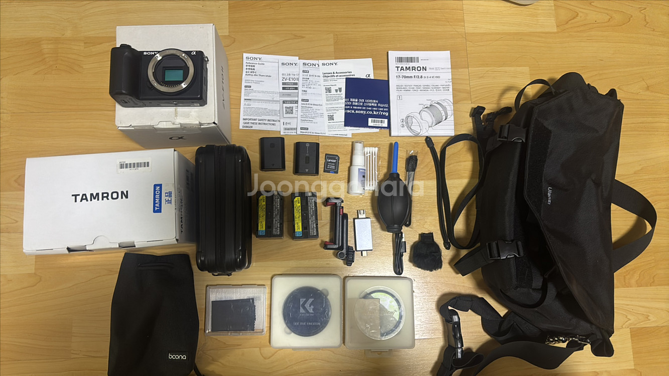 소니 ZV-E10M2카메라 + 탐론Tamron 1770--0