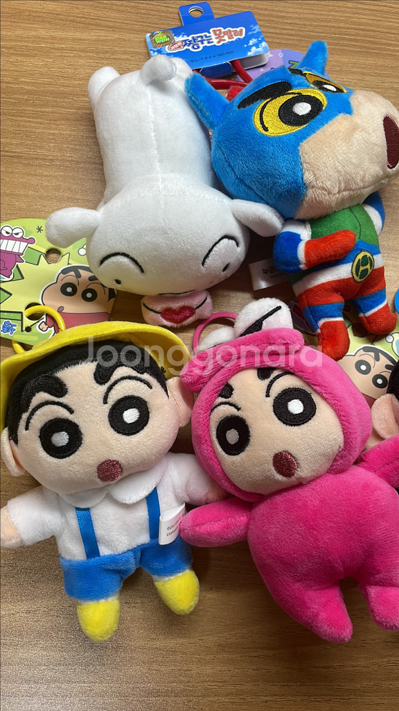 짱구 키링 인형 판매합니다(정품들 새거)--1