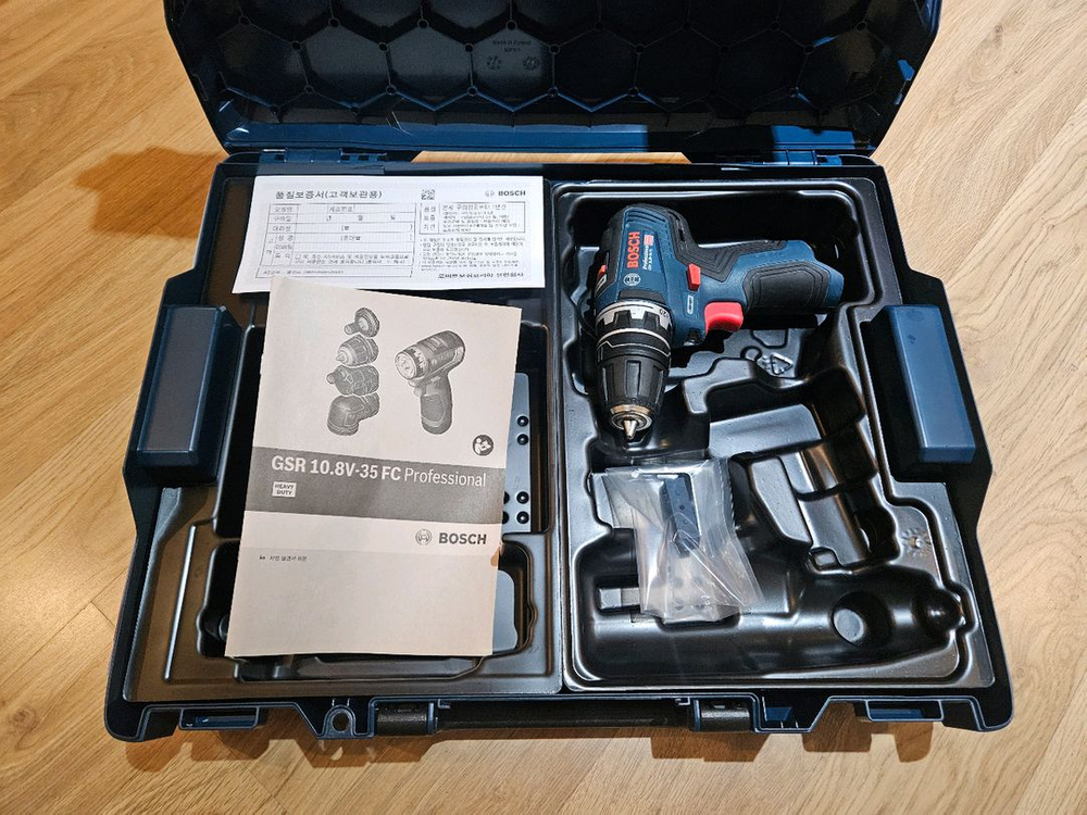 보쉬 GSR 10.8V-35 FC 충전드릴--1