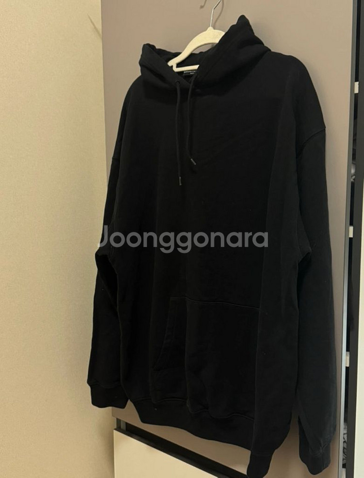 발렌시아가 백로고 후드티 S size--1