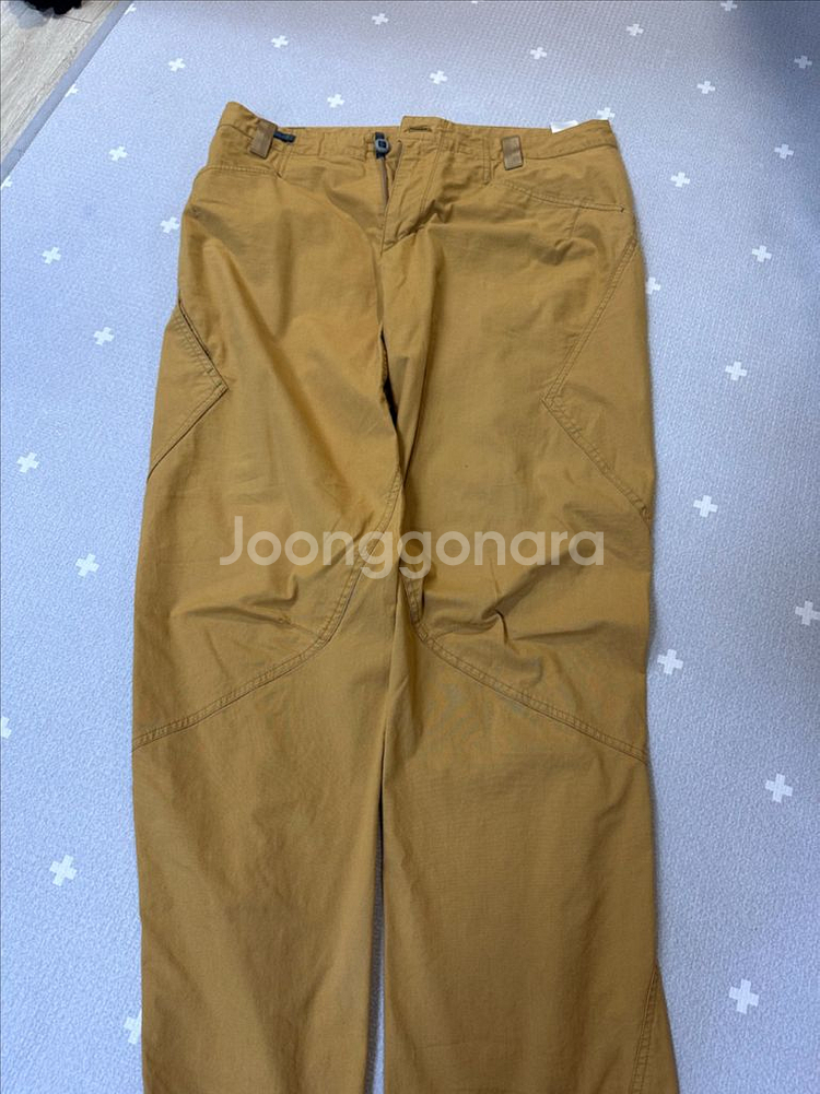 파타고니아 뱅가락 카키색 바지 34--0