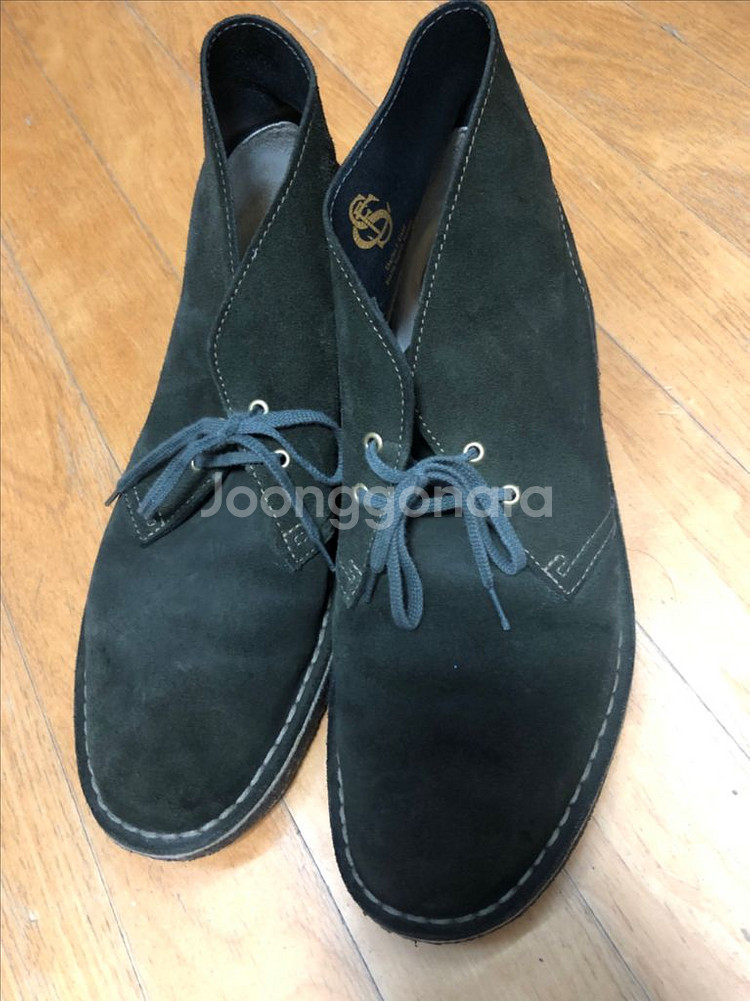 클락스 오리지널 데저트 부츠 처카부츠 올리브 265--1