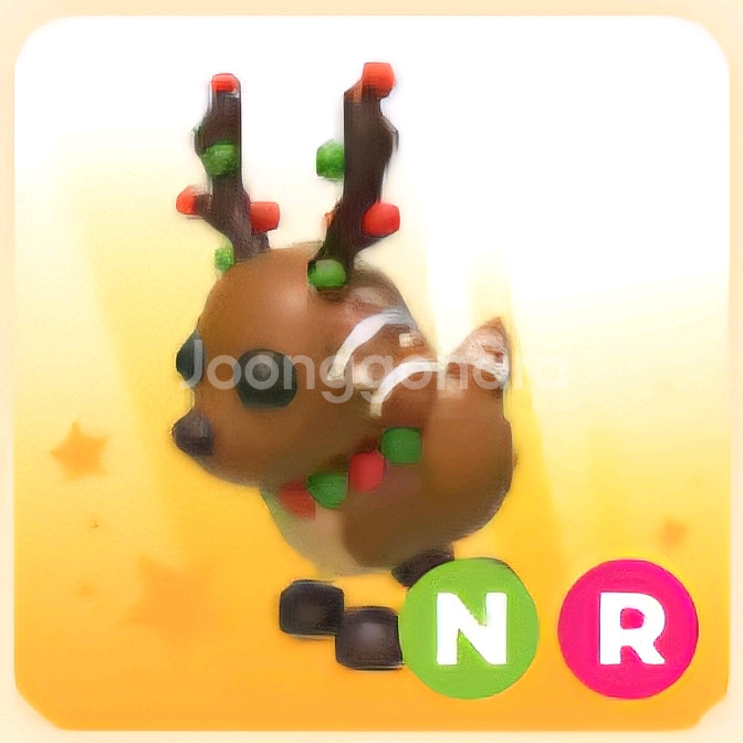입양하세요 NR 진저브레드 순록--0