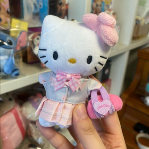 헬로키티 교복 인형 키링