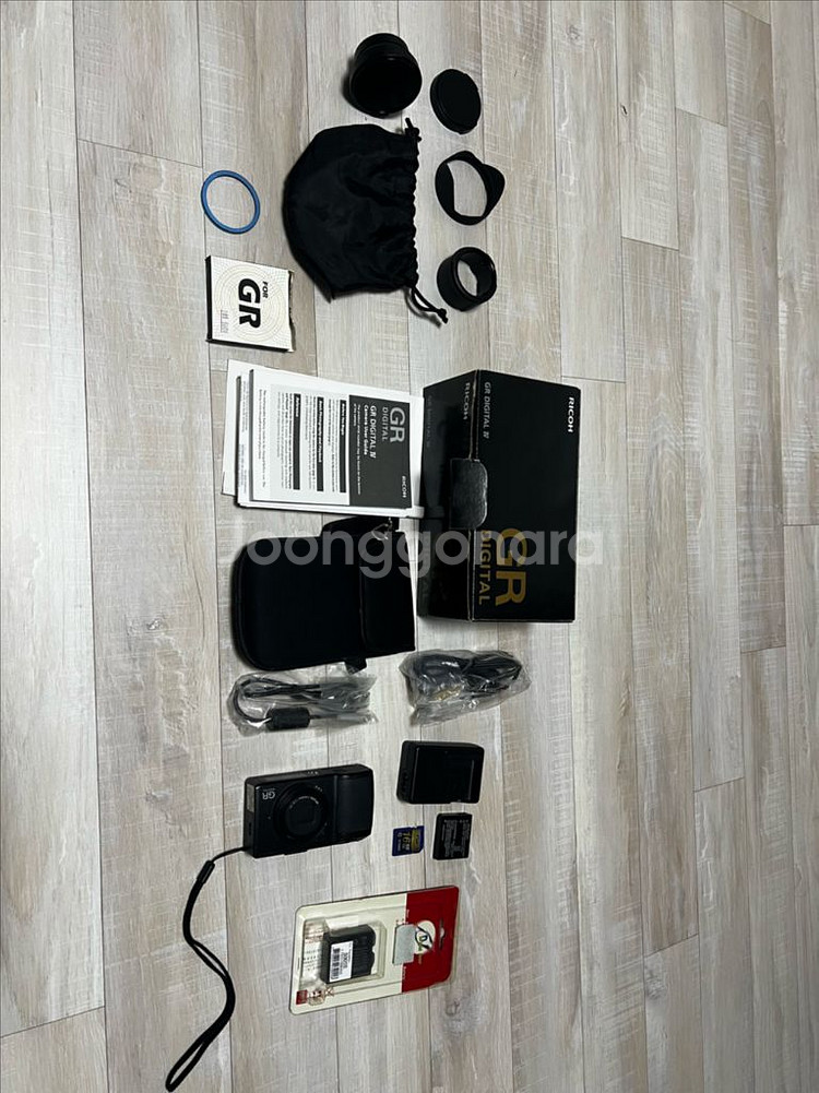 리코 GRD IV + GW2+GH2 +호환배터리 풀세트--0