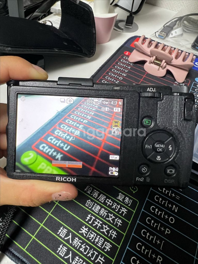 리코 GRD IV + GW2+GH2 +호환배터리 풀세트--4