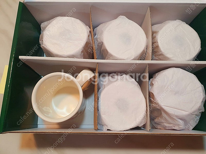 영국 포모나 BF머그컵0.26L6개 일괄( 새상품--4