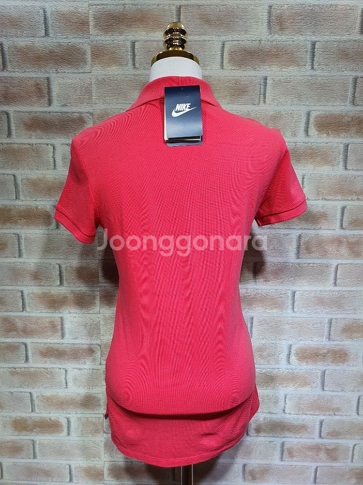 택부착 새상품 나이키 정품 진핑 카라넥 반팔 S--7