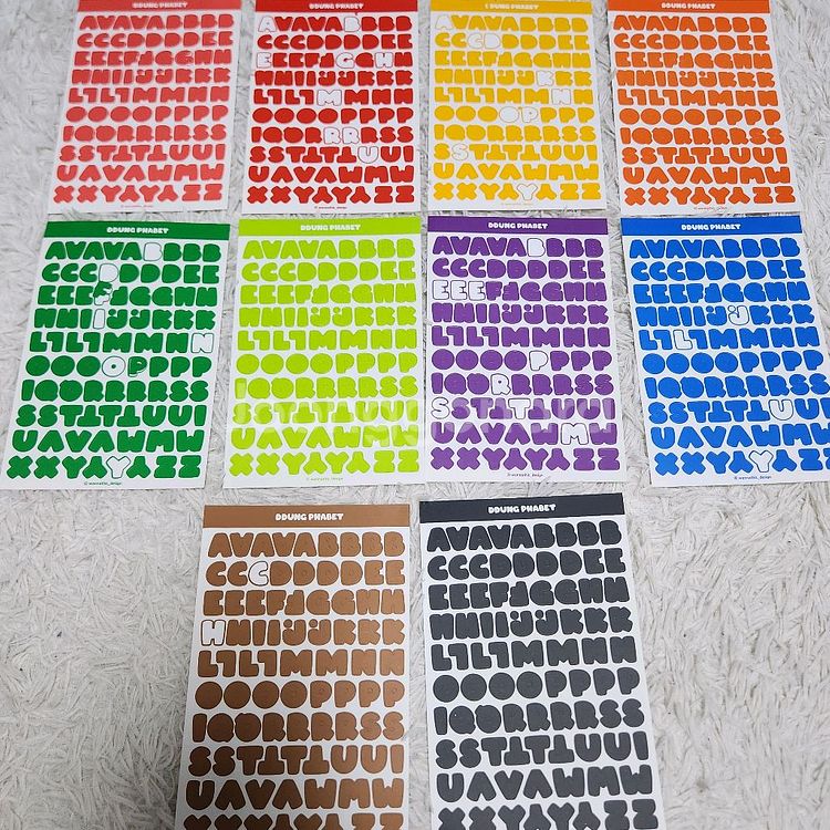 다꾸 알숫스 처분 뚱파벳 뚱넘버 파스텔--2