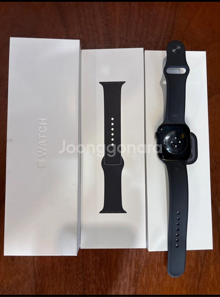 애플워치10 gps 46mm 제트블랙--1