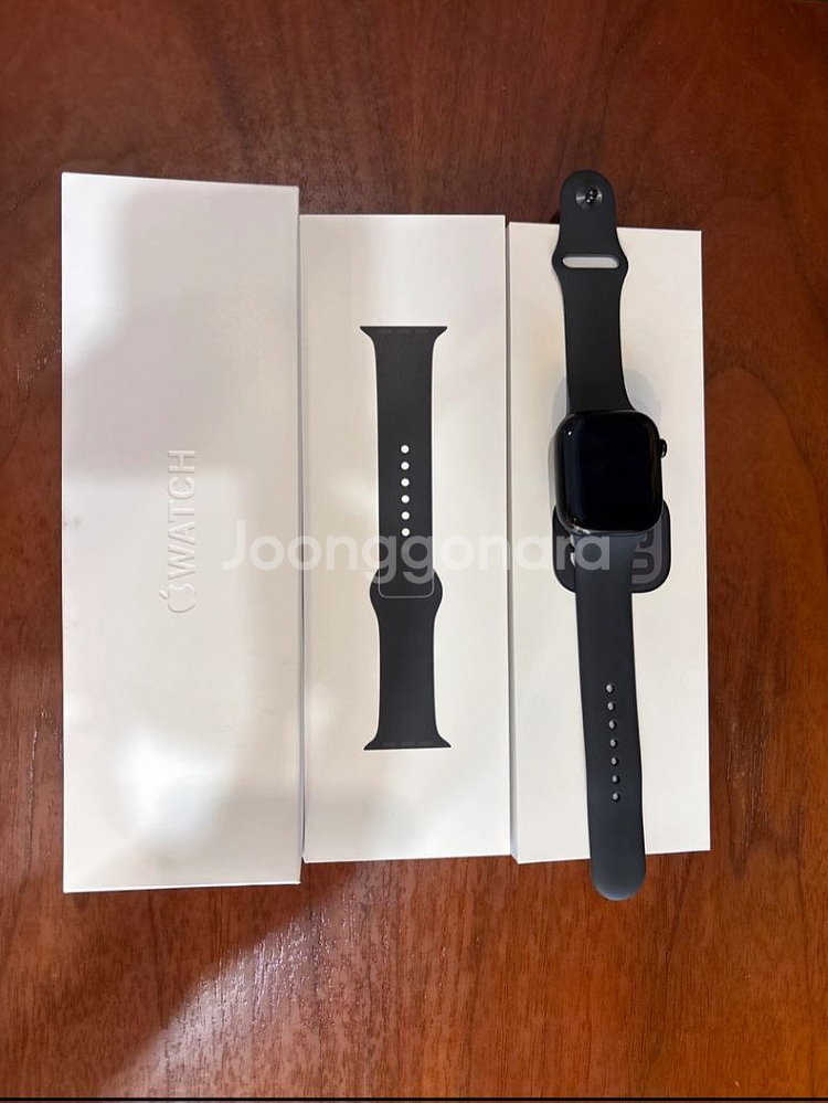애플워치10 gps 46mm 제트블랙--0
