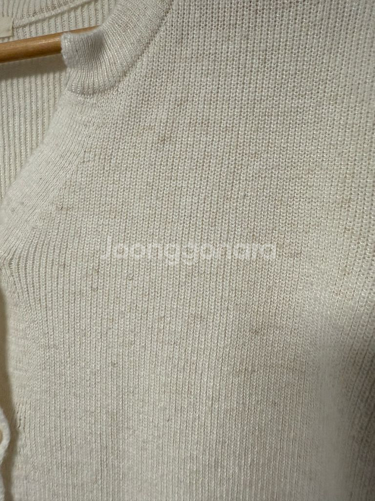 여성 반팔 니트 가디건--3