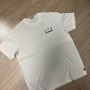 IAB STUDIO 오트밀 반팔 XL 변색 2.5 판매