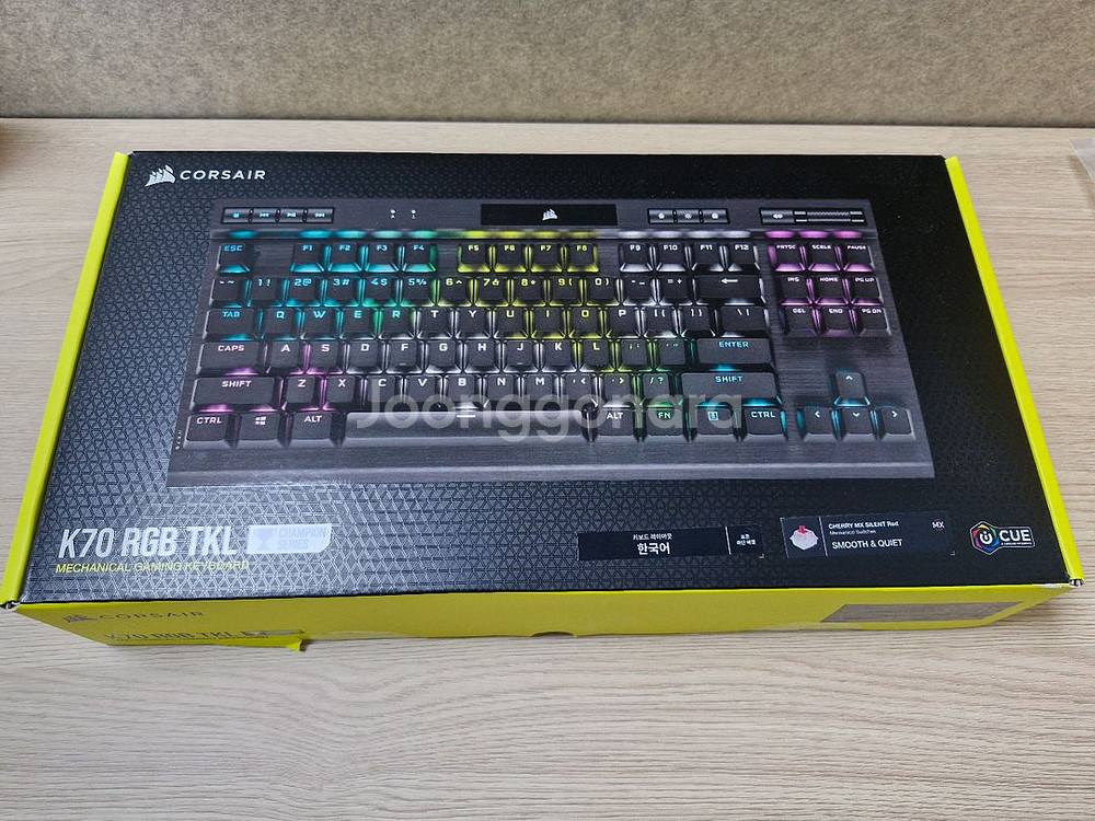 커세어 K70 RGB TKL 텐키리스 챔피언--1