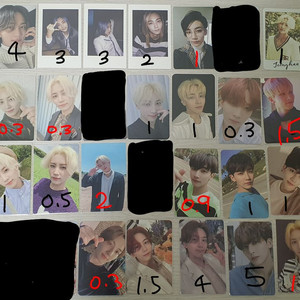 세븐틴 정한 포토카드 포카 짭폴라 울싶않 언오드 헹가래