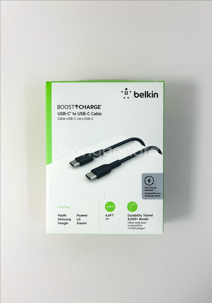 [정품][새상품] 벨킨 부스트업 USB C 타입 케이블--0