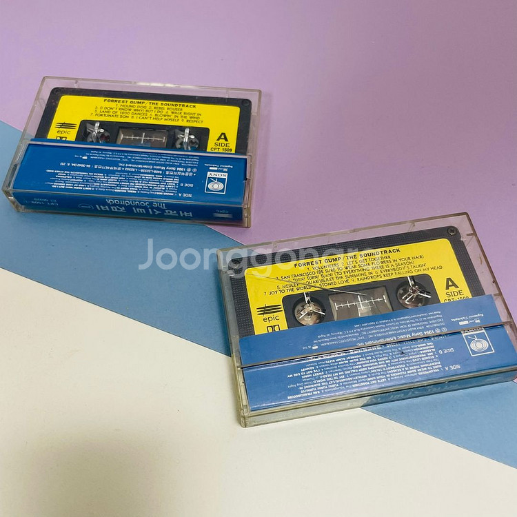 [중고음반/TAPE] 포레스트검프 OST 카세트테이프--5