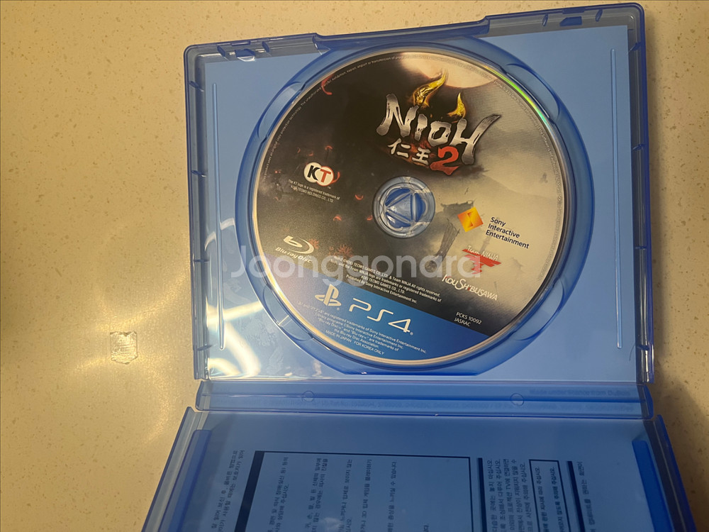 PS4 인왕2 팝니다.--1